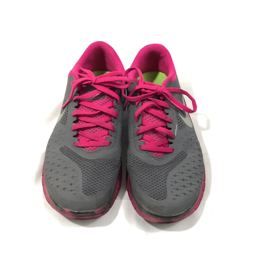 🔥Nike Women Free 4.0 Sneakers Size 9.5 Pink/Grey